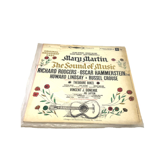 Columbia Masterworks The Sound Of Music Original Broadway Cast Mary Martin Vinyl - Picture 4 of 4